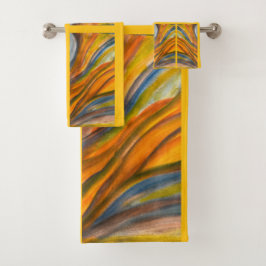 Inspiraciones doradas del desierto Ropa de toallas