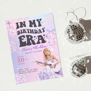 Inspirado en Swiftie En mi invitación de cumpleaño