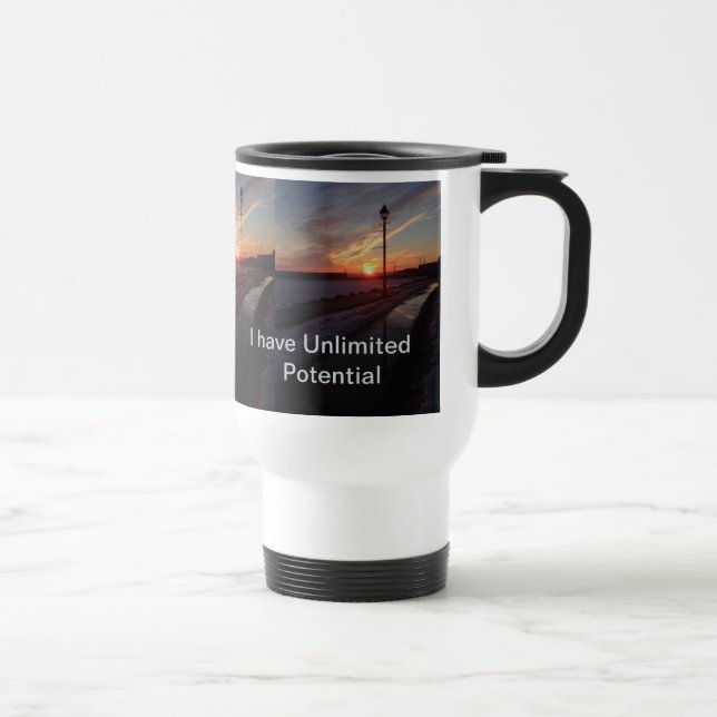 Inspirador Diseño colorido de tazas de viaje Sunse (Derecha)