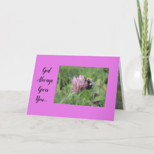 Inspirador estímulo de tarjetas de felicitación