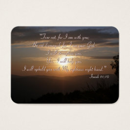 Inspirador - Isaías 41; 10 - B. rechoncho Card