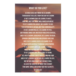 Inspirador qué vive / ampliación de fotos