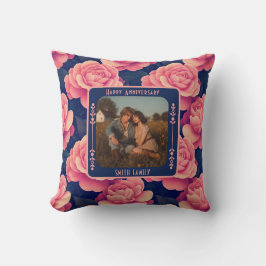 Inspirador Sr. Y Sra. Boda Cojín decorativo