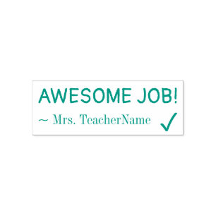 ¡Inspirador "TRABAJO INCREÍBLE!" Grado de sello de
