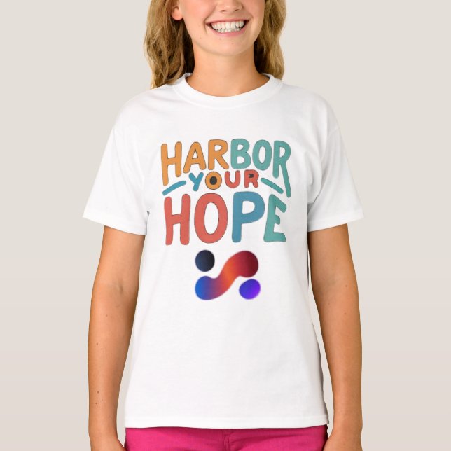 Inspirador y elegante camiseta básica de Chicas (Anverso)