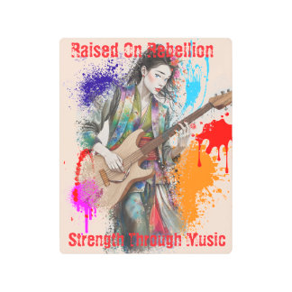 Inspiradora de arte guitarista japonesa personaliz