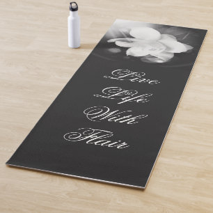 Inspiradora Gardenia Floral Yoga Mat