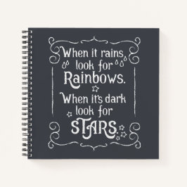 Inspirando cuando llueve y se oscurece | Libro de 