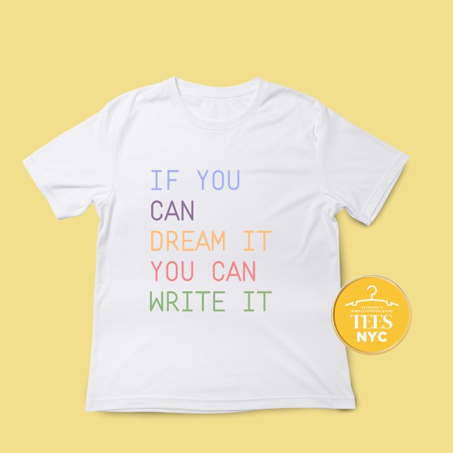 Inspirar camisetas de citas para escritores (Subido por el creador)