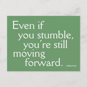 Inspirar el éxito - Tarjeta postal motivacional - 