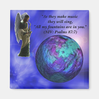 Inspirar el imán mundial de las escrituras