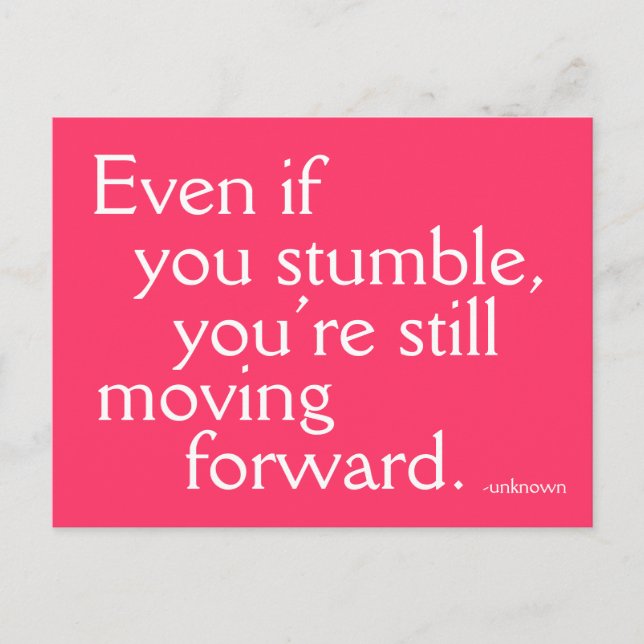 Inspire Éxito - Tarjeta Postal Motivacional (Anverso)