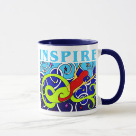 Inspire la taza de la sirena