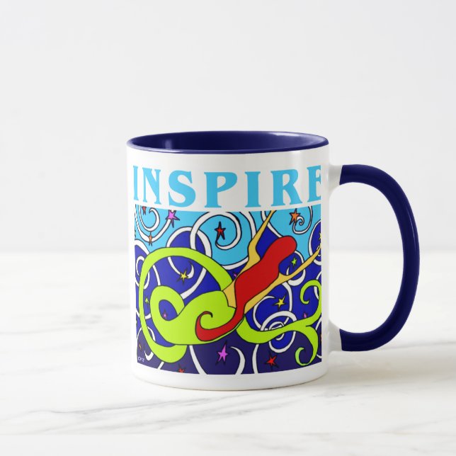 Inspire la taza de la sirena (Derecha)