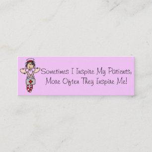 Inspire las tarjetas de visita