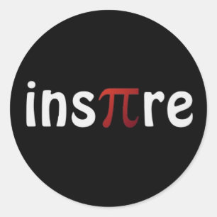 Inspire Pi Day Math Pegatina