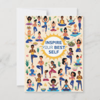 Inspire su mejor personalidad - Yoga diverso y bie