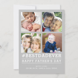Instagram 4 Tarjeta del Día del Padre fotográfico