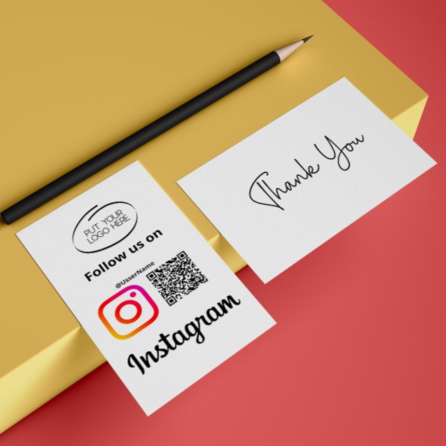 Instagram Síguenos Código Qr Gracias (Instagram Follow Us Qr Code Thank You)