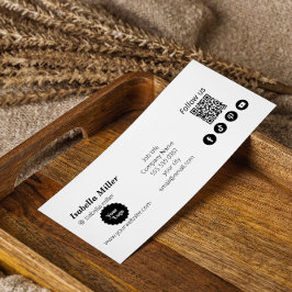 Instagram Síguenos Código Qr Promocional Moderno