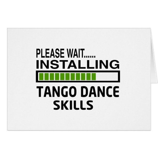 Instalación de habilidades de la danza del tango (Anverso (Horizontal))