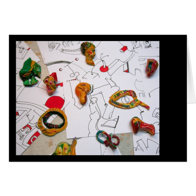 Instalación de micromanetismo en dibujos (Anverso (Horizontal))