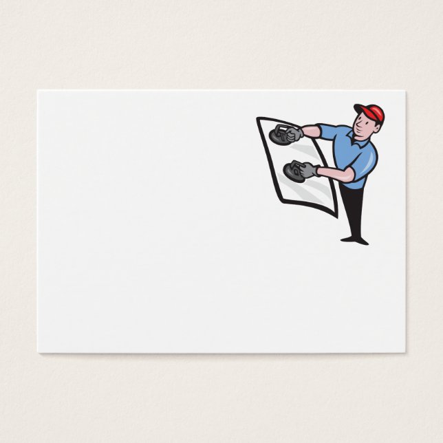 Instalador de vidrio para automóvil (Frente)