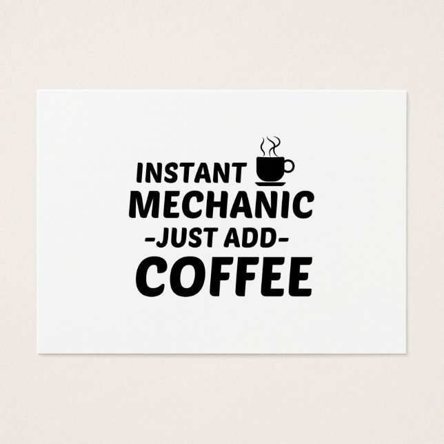 INSTANTE MECÁNICO ACABA DE AGREGAR CAFÉ (Frente)