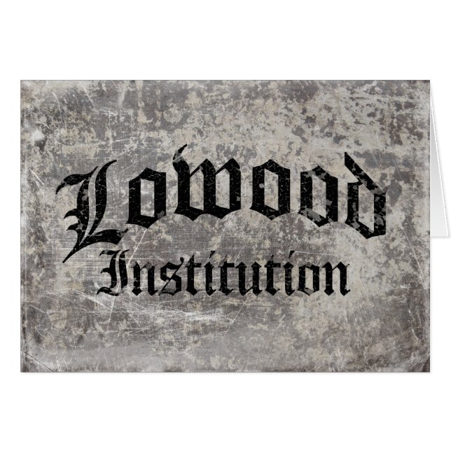 Institución de Lowood (Anverso (Horizontal))