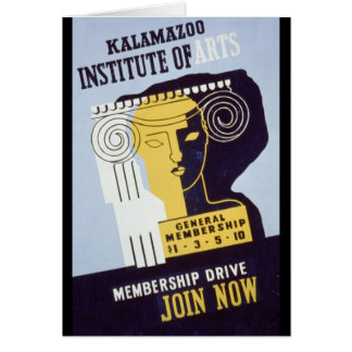 Instituto de artes - poster de Kalamazoo de WPA -
