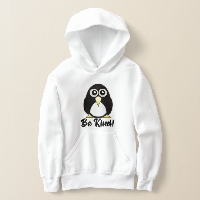 Instrucción Penguin / Hoodie de impulso de mensaje (Distribución )