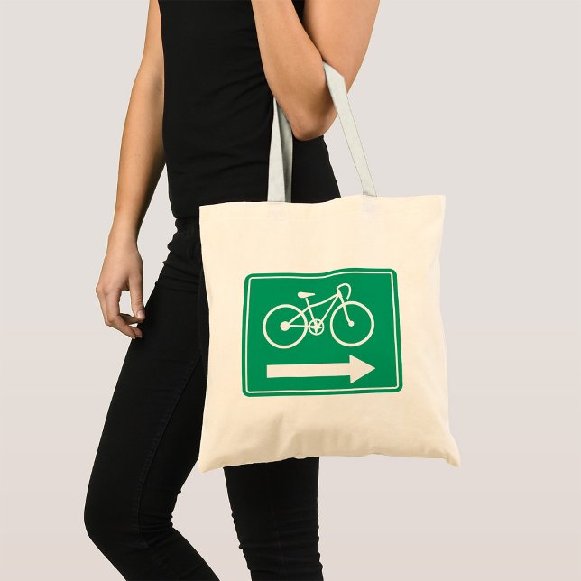 Instrucciones de ciclismo Flecha Bolsa Tote (Subido por el creador)