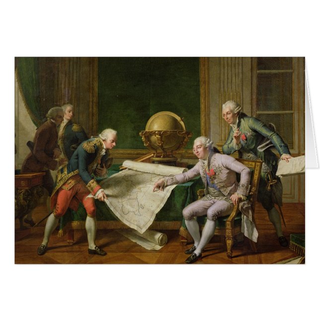 Instrucciones de donante de Louis XVI al La (Anverso (Horizontal))