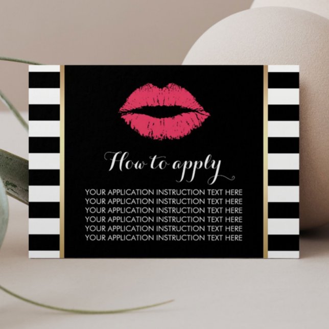 Instrucciones de Producto de Lipsense Makeup Artis (Subido por el creador)