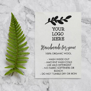 Instrucciones para lavado a mano Logo de medios so