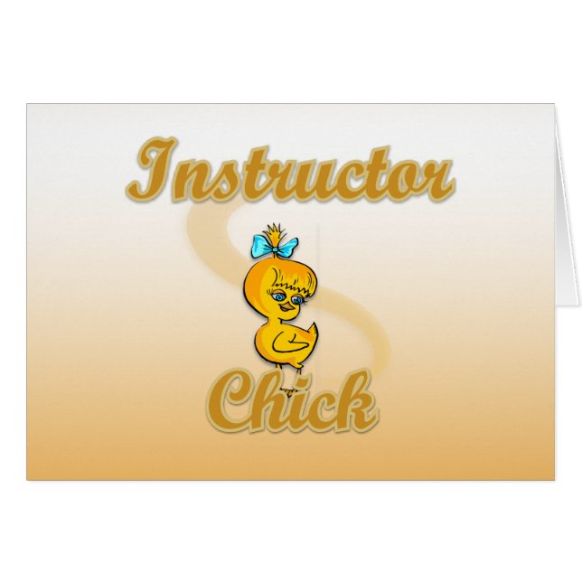 Instructor Chick (Anverso (Horizontal))