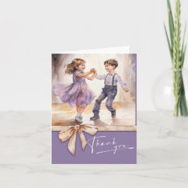 Instructor de danza moderno: notas de agradecimien