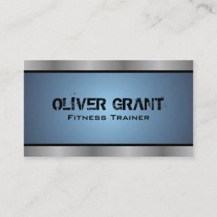 Instructor de la aptitud - tarjetas de visita