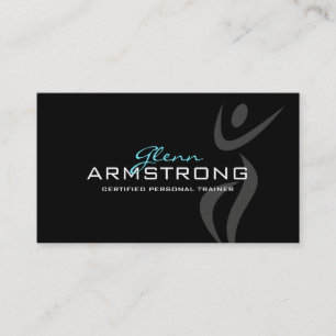 Instructor de la aptitud - tarjetas de visita