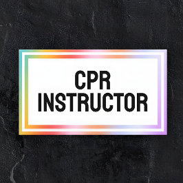 Instructor de RCP certificado
