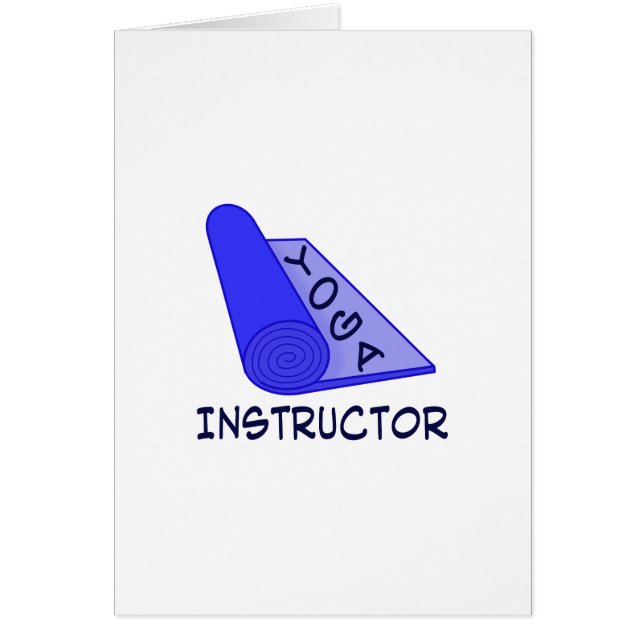 Instructor de yoga (Frente)