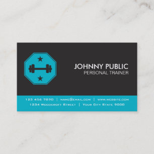 Instructor personal - tarjetas profesionales -