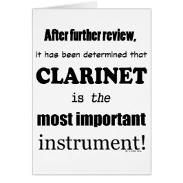 Instrumento más importante de Clarinet