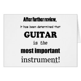 Instrumento más importante de guitarra