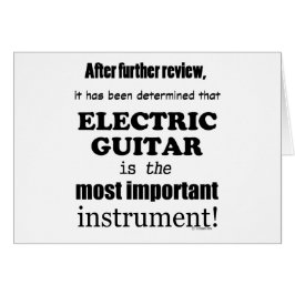 Instrumento más importante de guitarra eléctrica