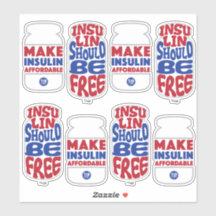 Insulin Pegatina Pack