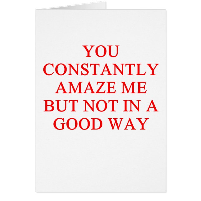 insulto asombroso (Frente)