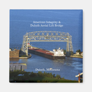 Integridad americana en el imán Duluth