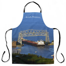 Integridad americana saliendo de Duluth, delantal