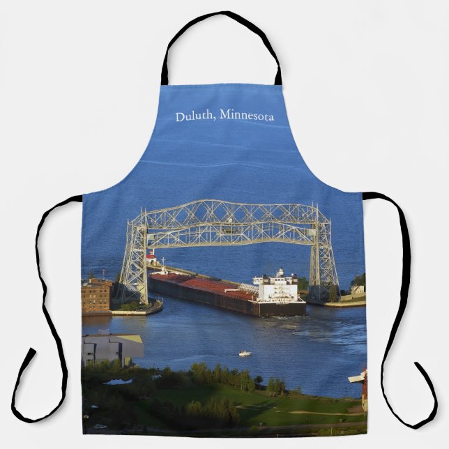 Integridad americana saliendo de Duluth, delantal  (Anverso)